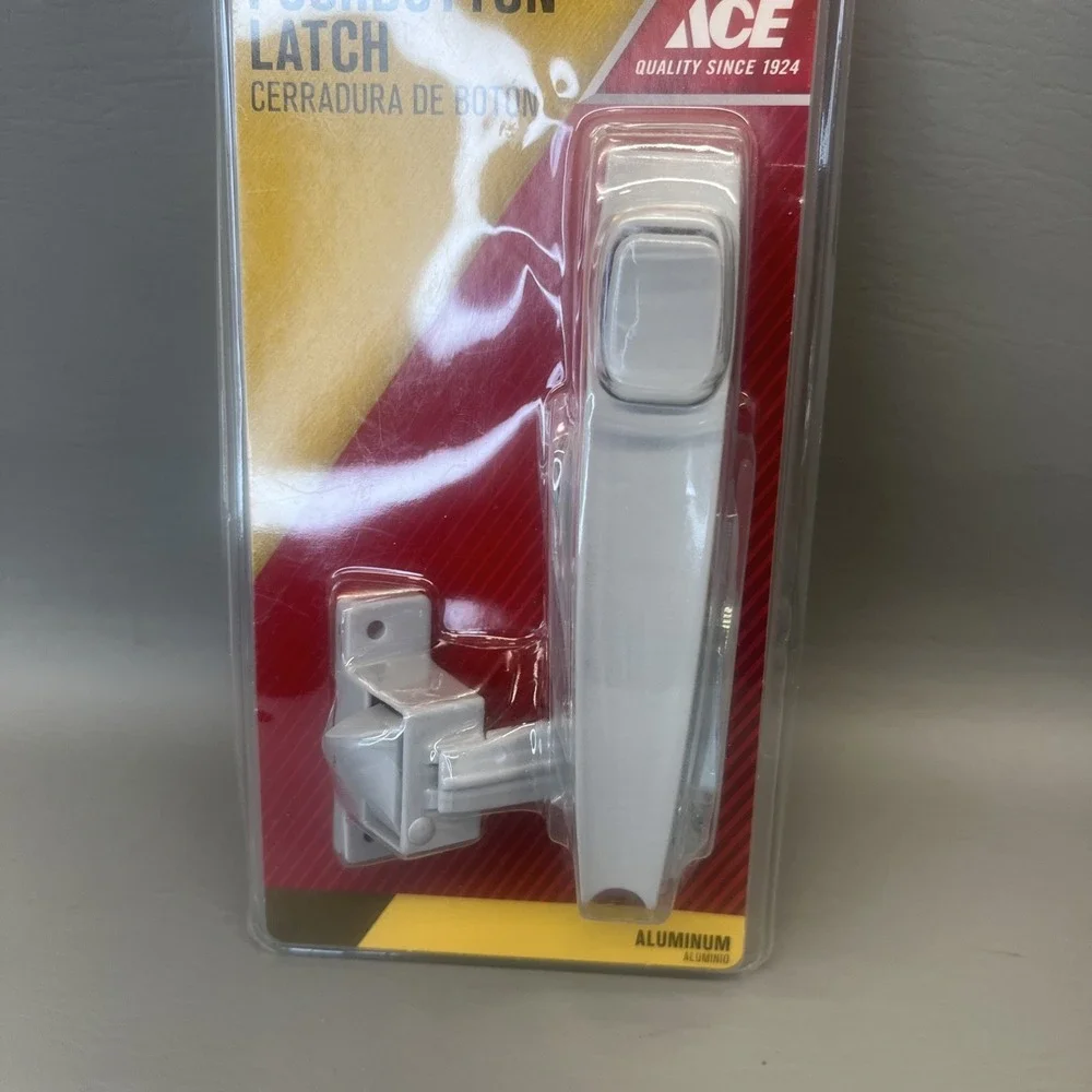 ACE 5414701 PushButton Latch, Aluminum, Fits 3/4